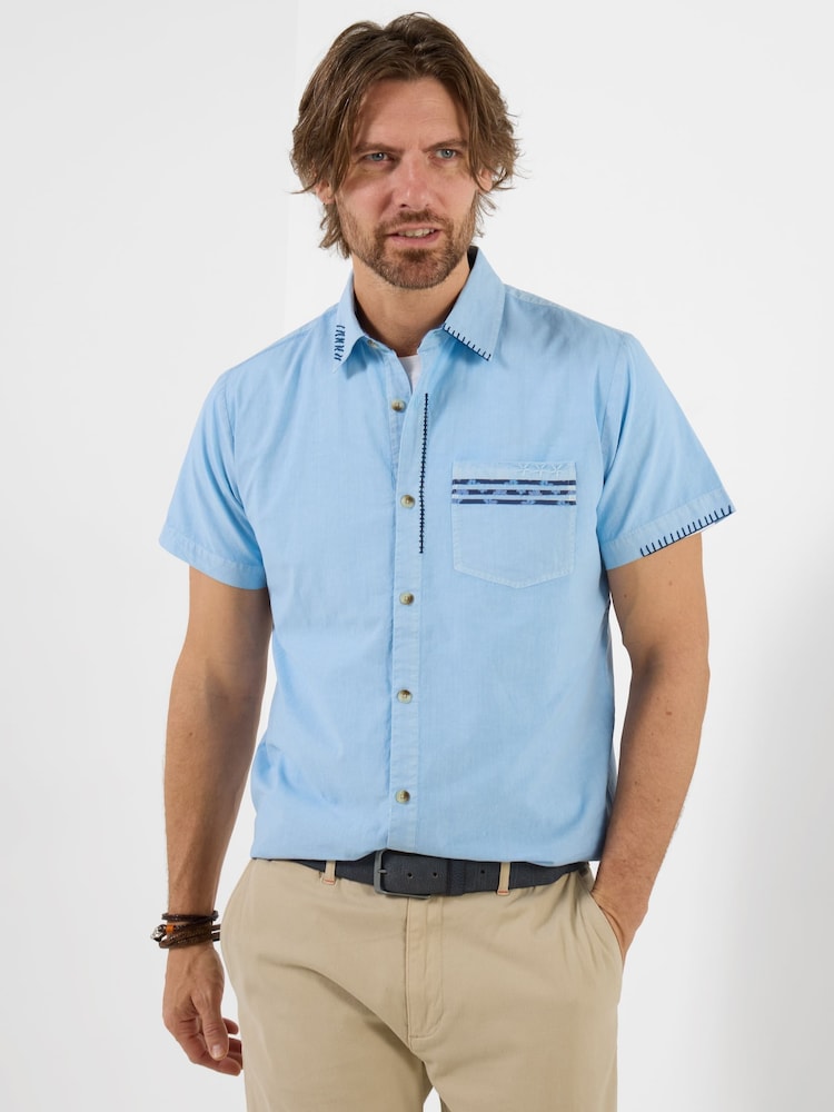 Joe Browns Blue Carefree Customised Shirt - Image 1 of 5