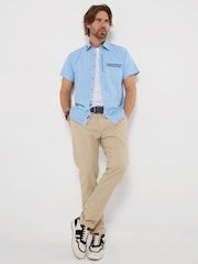 Joe Browns Blue Carefree Customised Shirt - Image 3 of 5