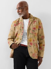 Joe Browns Natural Fabulous Floral Blazer - Image 5 of 9