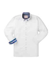 Joe Browns White Delightful Double Collar Shirt - Image 5 of 5