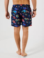 Joe Browns Blue Fishing For Compliments Swim Shorts - Image 4 of 5