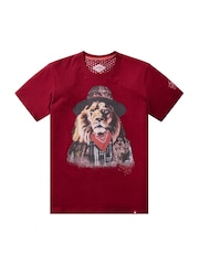 Joe Browns Purple Curious Cowboy T-Shirt - Image 5 of 5