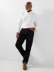Joe Browns White Cool Collar Smart Shirt - Image 3 of 5