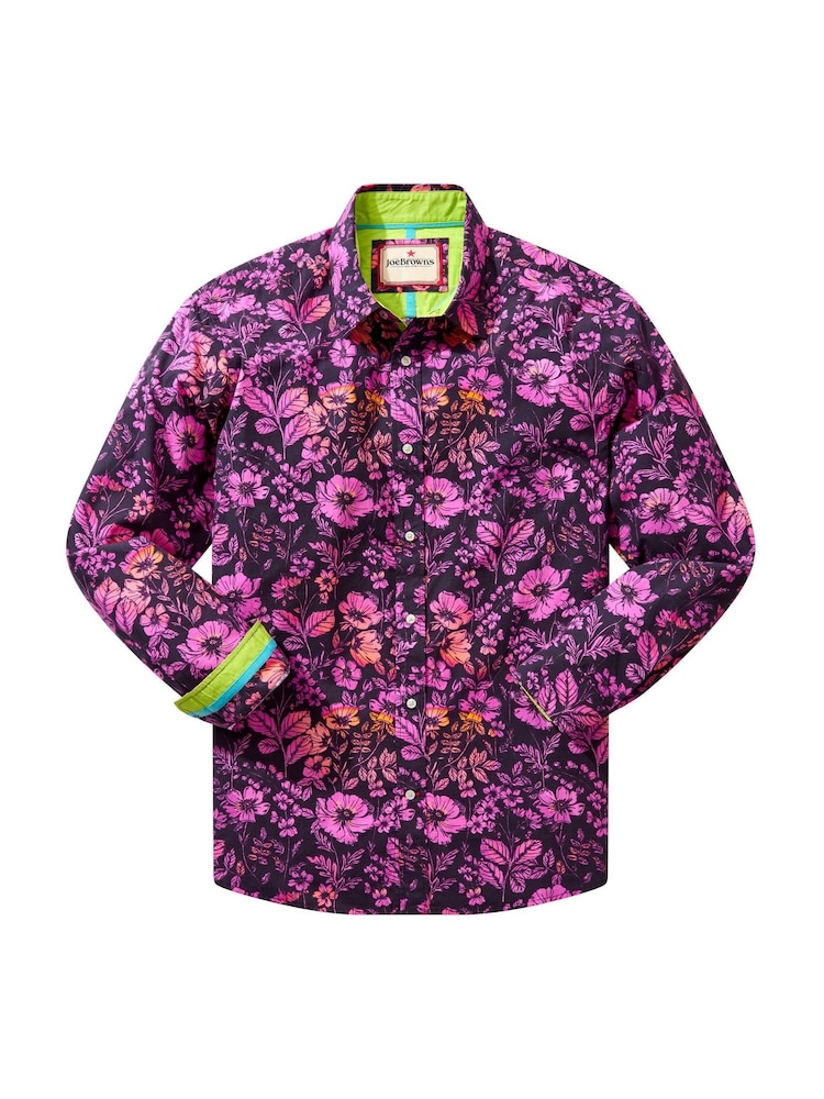 Joe Browns Pink Ombre Floral Shirt - Image 7 of 7