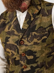 Joe Browns Cool In Camo Waistcoat - Εικόνα 3 του 9