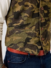 Joe Browns Cool In Camo Waistcoat - Εικόνα 5 του 9