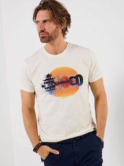 Joe Browns Cream Reflect On Good Times T-Shirt - Image 1 of 5