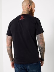 Joe Browns Black Elevated Tiger T-Shirt - Image 4 of 7