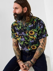 Joe Browns Black Sensational Sunflower Shirt - Image 1 of 6
