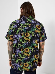Joe Browns Black Sensational Sunflower Shirt - Image 4 of 6