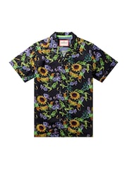 Joe Browns Black Sensational Sunflower Shirt - Image 6 of 6