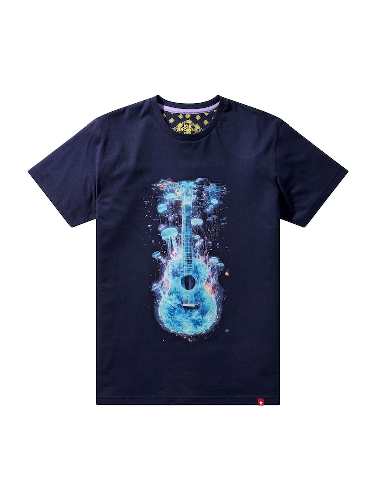 Joe Browns Blue Sensational Sounds T-Shirt - Image 5 of 5
