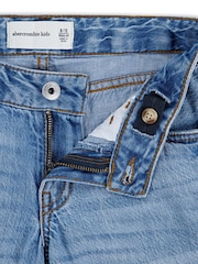 Abercrombie & Fitch Blue Low Rise Baggy Jeans - Image 6 of 7