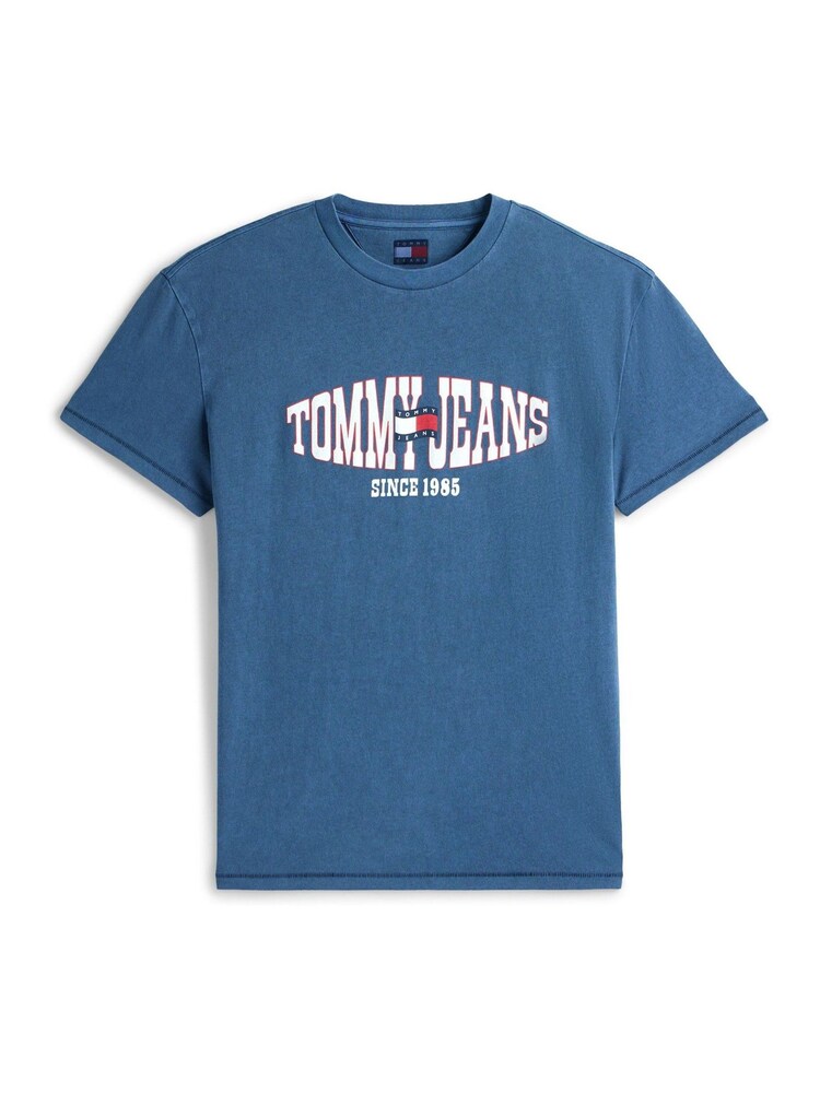 Tommy Jeans Blue Wavy Flag Jersey T-Shirt - Image 5 of 5 Tommy Jeans Blue Wavy Flag Jersey T-Shirt - Image 5 of 5