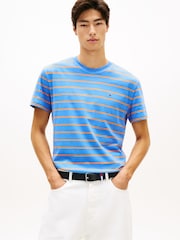 Tommy Jeans Flag Stripe Jersey T-Shirt - Image 1 of 5