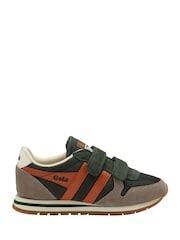 Gola Green Kids' Daytona Strap Trainers - Image 1 of 4