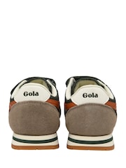 Gola Green Kids' Daytona Strap Trainers - Image 3 of 4
