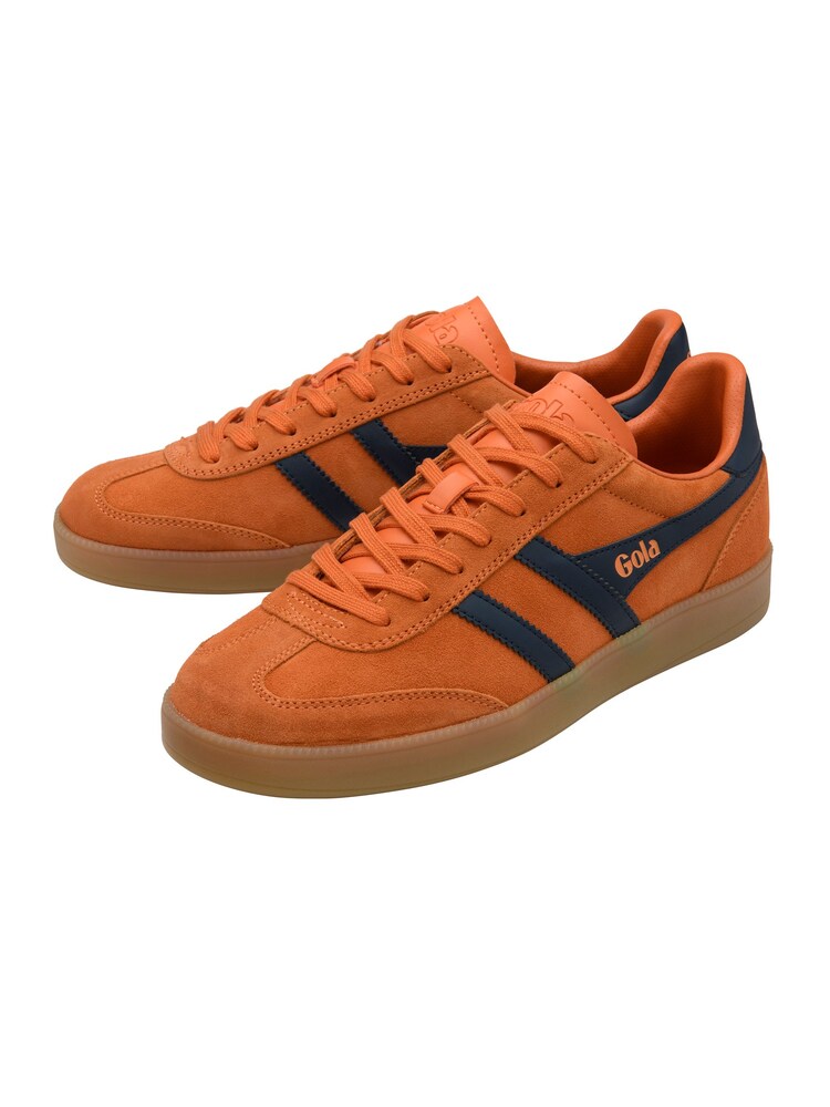 Gola Orange Viper Suede Lace-Up Trainers - Image 2 of 4