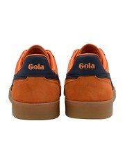Gola Orange Viper Suede Lace-Up Trainers - Image 3 of 4