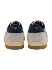 Gola White Hawk Leather Lace-Up Trainers - Image 3 of 4