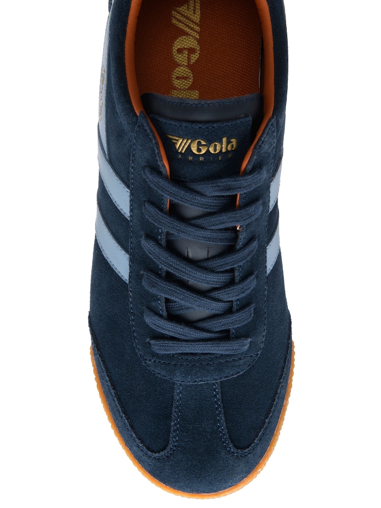Gola Blue Harrier Lace-Up Trainers - Image 4 of 4 Gola Blue Harrier Lace-Up Trainers - Image 4 of 4