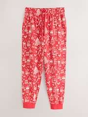 Red Jolly Vibes Matching Family Christmas Long Sleeve Pyjamas - Image 3 of 5