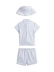 Tommy Hilfiger Blue Ithaca Stripe Three-Piece Outfit Gift Box - Image 2 of 3