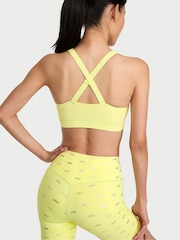Victoria's Secret Lime Yellow Front Close Knockout™ High Impact Sports Bra - Image 2 of 2