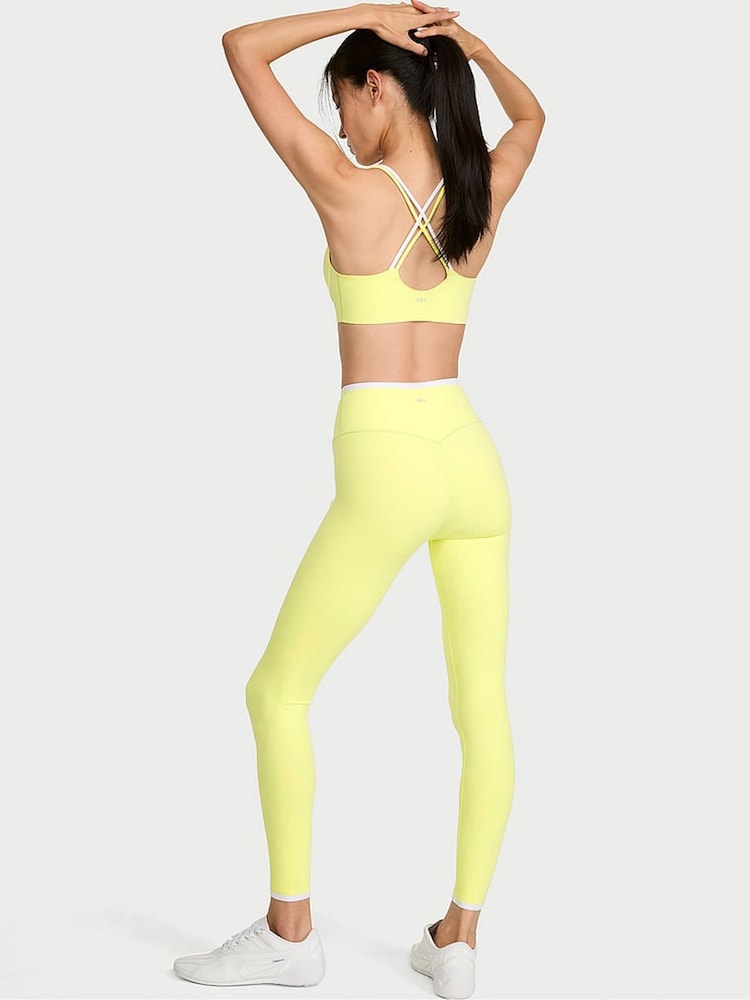 Victoria's Secret Lime Yellow Elevate™ Leggings - Image 3 of 3 Victoria's Secret Lime Yellow Elevate™ Leggings - Image 3 of 3