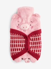Pink Pig in Blanket Hot Water Bottle - Image 4 of 4