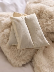 Natural Faux Fur Bow Hottie - Image 3 of 6