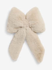 Natural Faux Fur Bow Hottie - Image 5 of 6