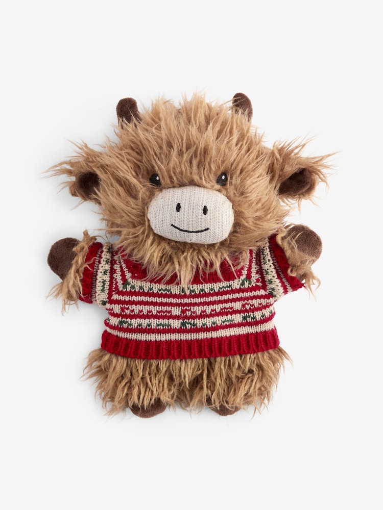 Natural Hamish Christmas Jumper Hottie - Image 3 of 3 Natural Hamish Christmas Jumper Hottie - Image 3 of 3