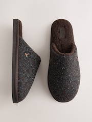 Brown Duck Mule Slippers - Image 1 of 5