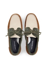 Tommy Hilfiger Brown Suede Boat Shoes - Image 5 of 6