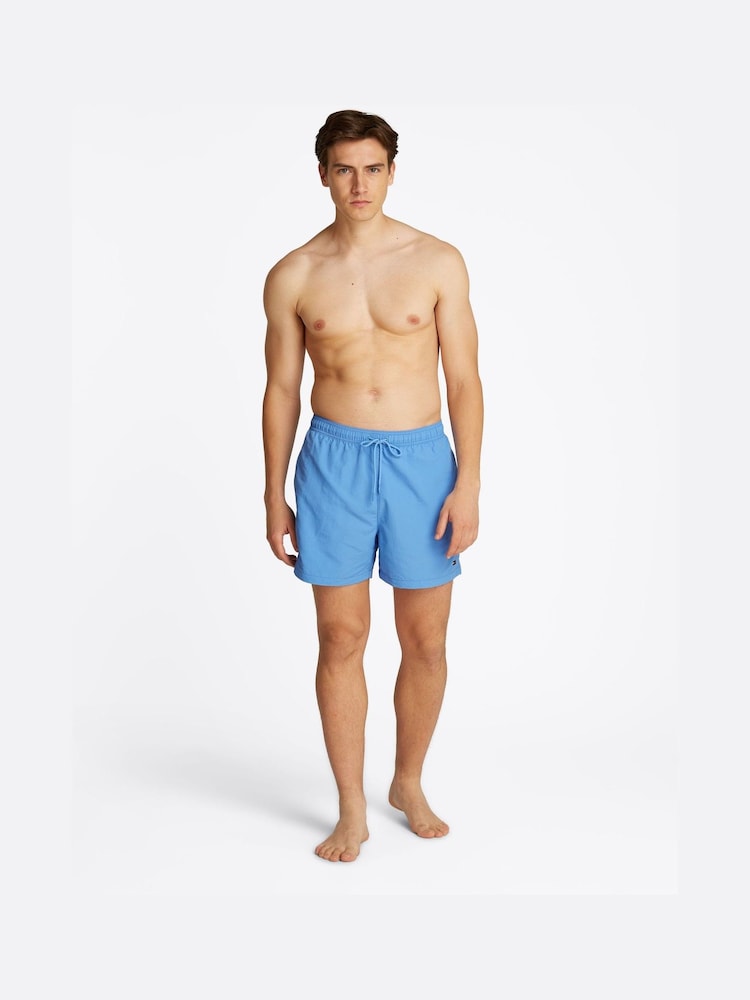 Tommy Hilfiger Flag Embroidery Mid Length Swim Shorts - Bild 1 von 4