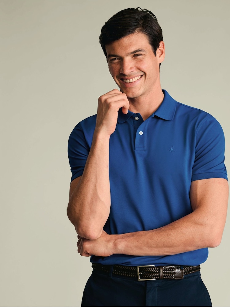 חולצת פולו פיקה עם שרוול שרוול קצר של צ'ארלס טירוויט - תמונה 1 מתוך 6