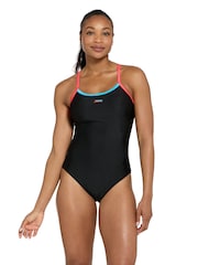 Zoggs Cannon Strikeback Black Swimsuit - Image 3 of 6