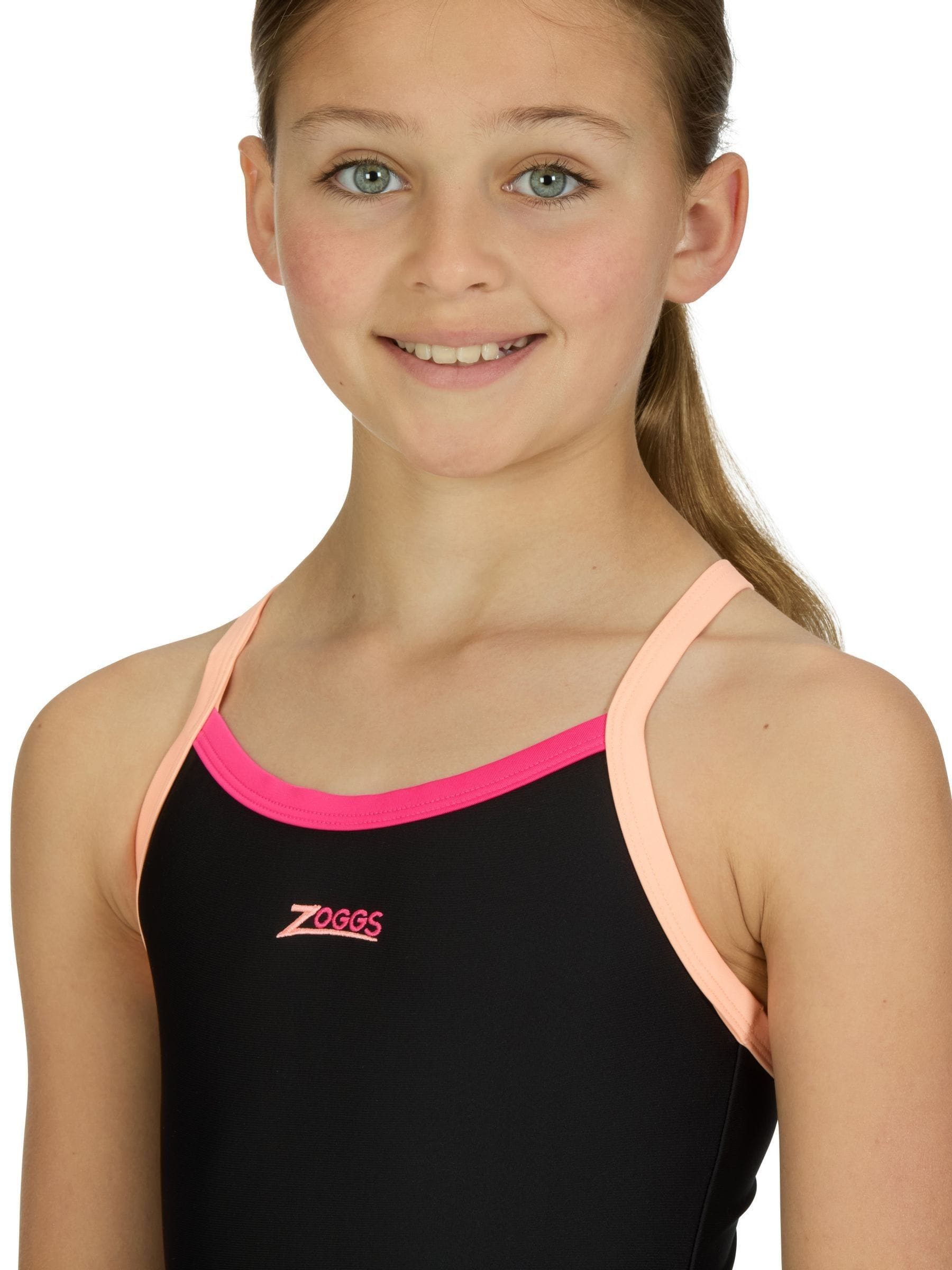 Buy Zoggs Black Kerrawa Strikeback Swimsuit from Next USA