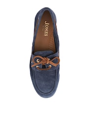 Jones Bootmaker Navy Suede Perissa Leather Loafers - Image 4 of 4