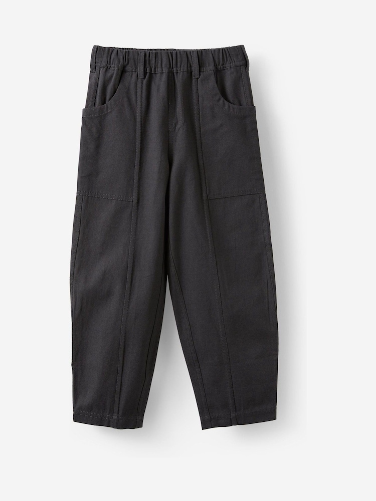Cotton On Black Patrick Panel Trousers - Image 1 of 3