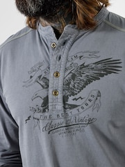 Joe Browns Grey Eagle Eyed Henley - Image 3 of 8