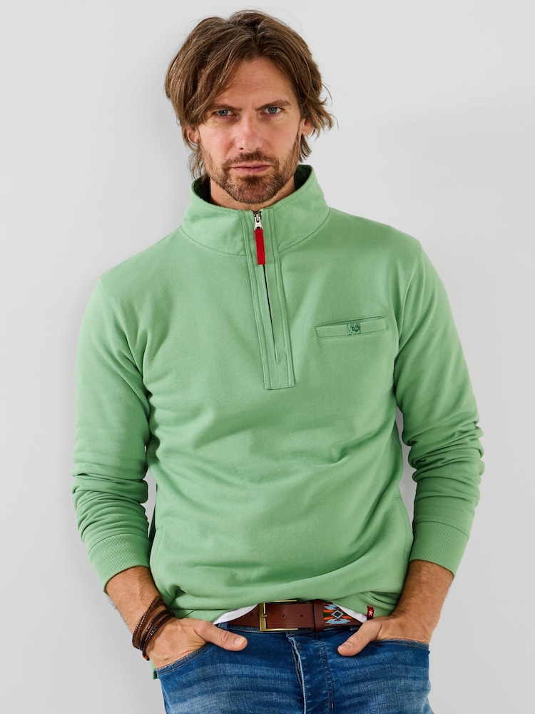 Joe Browns Green Fantastic Funnel Neck Top - Image 1 of 6 Joe Browns Green Fantastic Funnel Neck Top - Image 1 of 6