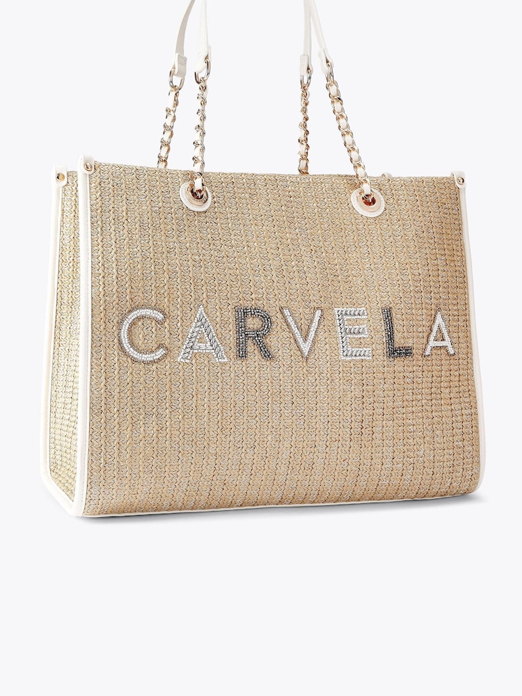 Carvela Sorrento Bead Tote Bag - Imaginea 2 din 4