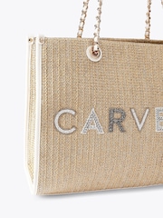 Carvela Sorrento Bead Tote Bag - Imaginea 4 din 4