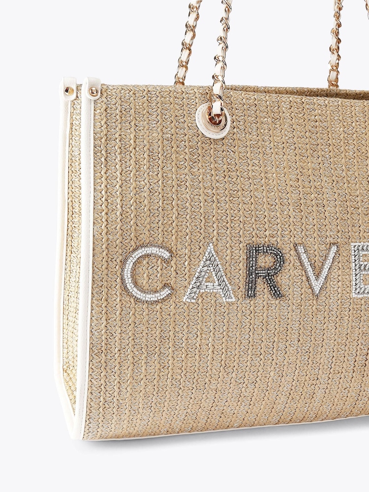 Carvela Sorrento Bead Tote Bag - Imaginea 4 din 4