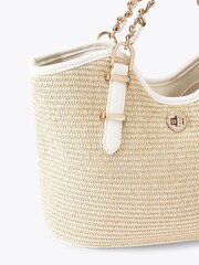 Carvela Brown/White Colucci Mini Tote Bag - Image 4 of 4