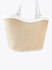 Carvela Brown Amalfi Stone Tote Bag - Image 3 of 4