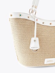 Carvela Brown Amalfi Stone Tote Bag - Image 4 of 4