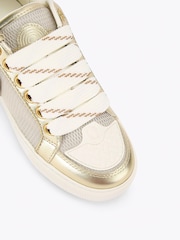 Kurt Geiger London Gold Southbank Trainers - Image 4 of 5